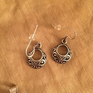 925 Dangle Earrings in the Indian Style